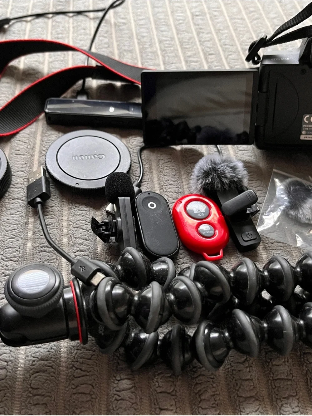 Canon Black DSLR Camera Bundle with Accessories